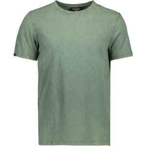 Superdry T-shirt Crew Neck Slub Ss T Shirt M1011888a Drius Green Mannen Maat - M
