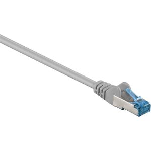 S/FTP CAT6a 10 Gigabit netwerkkabel / grijs - LSZH - 1 meter