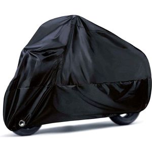 Motorhoes - waterdichte motorhoezen met vergrendelingsgaten - uv-stofbeschermhoezen voor binnen en buiten - met opbergtas - 245 x 105 x 125 cm