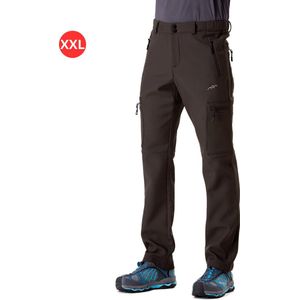 Skibroek - Skipak - Snowboard Broek - Winterbroek - Sneeuwbroek - Heren - Wintersport - Outdoor - Koffie - Maat XXL