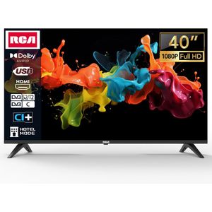 RCA - NRB40FQ1 - LED-TV - 40 inch - Full HD - Frameless - Triple Tuner - HDMI - USB Media Player - Dolby Audio