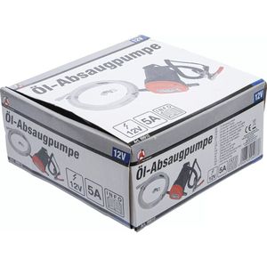BGS - Olie-afzuigpomp - 12 V - Max. debiet motorolie 0,2 l/min
