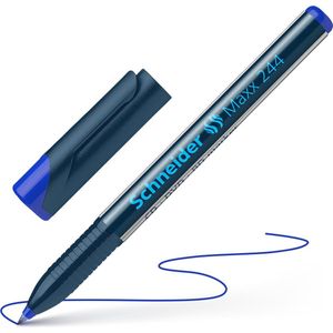 Schneider CD/DVD marker - Maxx 244 - 0,7mm - blauw - S-124403