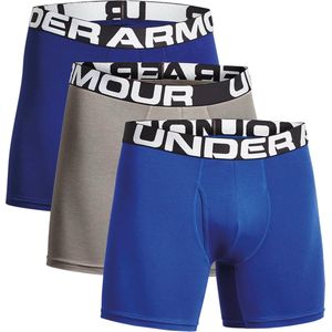 Charged  Sportonderbroek Mannen - Maat S  Under Armour Charged Cotton Boxershorts Heren (3-pack)