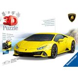 Hyper Realistische 3D Puzzel - Lamborghini Huracán EVO Giallo (108 stukjes)