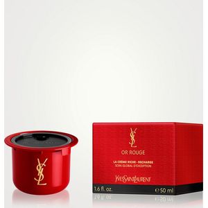 Yves Saint Laurent - Or Rouge La Crème Riche Recharge - Gezichtscrème - 50 ml - Premium Anti-Aging Huidverzorging