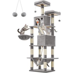 Krabpaal voor Katten - Krabpaal Grote Katten - Krabton - Krabpaal Hout