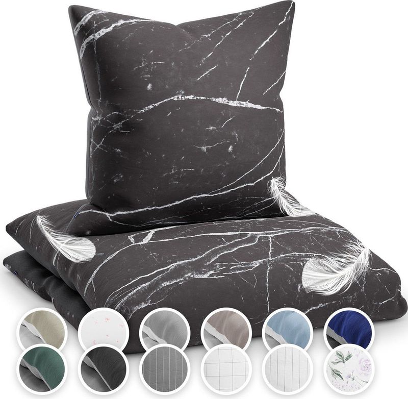 Dekbedovertrek - Blauw - Katoen