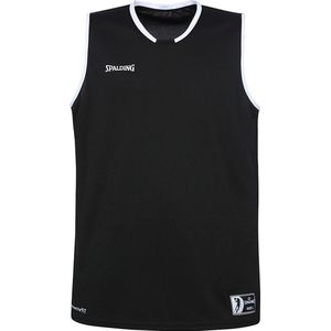 Spalding Move Basketbalshirt - Zwart / Wit | Maat: XXL