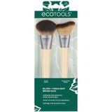 EcoTools - Blush + Highlight - Make-upkwasten - Veganistisch - 2 Stuks - Dierproefvrij