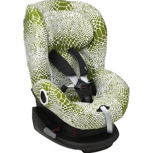 Meyco Baby Snake autostoelhoes - avocado - groep 1+ incl. hoofdsteun
