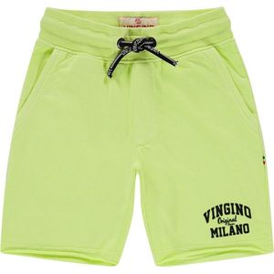 Vingino jongens sweatshort NOESKBN46002 neon geel