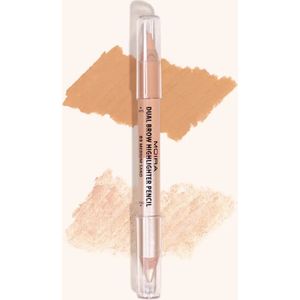 Moira Dual Brow Highlighter 003 Medium Sand