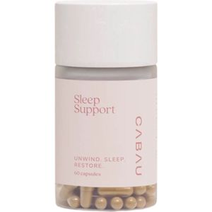 Cabau Lifestyle Sleep Support - 2 x 60 capsules - Voordeelverpakking
