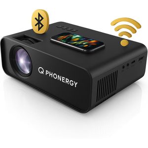Phonergy Lumora - Mini Beamer - Zwart - Projector - 13000 Lumen - HDMI - Wifi - Bluetooth