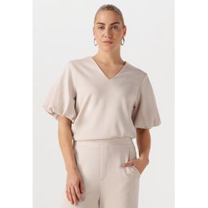 INWEAR Henniehiw Vincent Balloon T-shirt Tops & T-shirts Dames - Shirt - Creme - Maat M