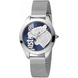 Just Cavalli JC1L210M0035 horloge vrouw - Roestvrij Staal - zilver