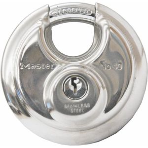 Master Lock - Discushangslot - 2-3/4"" Breed - 5/8"" Gehulde beugel