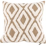 Tiseco Home Studio - SAHARA CONTRAST - Kussen - Zand - 45x45 cm