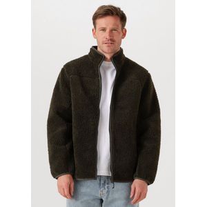 Peak Performance - Solid Pile Jacket Men - Fleece Jas - OLIVE EXTREME