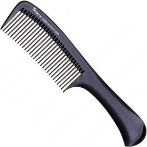 Denman - Carbon Grooming Comb - Zwart - Kam - 1 Stuk