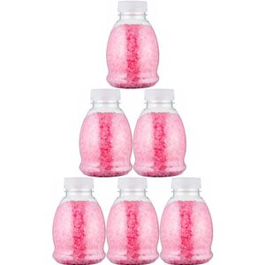 Claudius Badzout Rozen - 375 gram - Fles met transparante dop - Set van 6 stuks