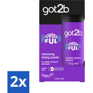 Got2B - Stylingpoeder - Powderful - 10 g - Voordeelverpakking - 2 stuks