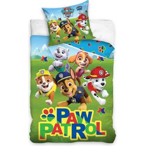 PAW Patrol Dekbedovertrek Airport - Eenpersoons - 140 x 200 cm - Katoen