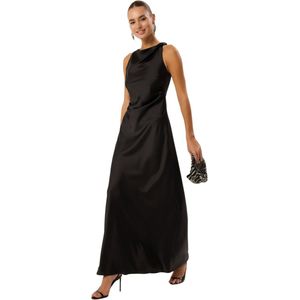 Trendyol Saxe Nauwsluitende Satijnen Geweven Maxi-Avondjurk, Avondjurk Voor Afstuderen Tprss25Ae00066