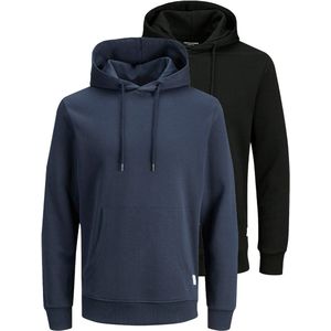 Jack & Jones Heren hoddie 2 pack Basic