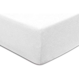 Lotte & Julius Hoeslaken - 70 x 160 cm - Badstof wit