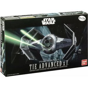 Modelbouwset - TIE Advanced - Grijs - Kunststof - Schaal 1:72