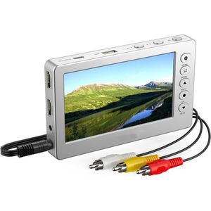 CRLYN® Vhs Videorecorder - Videobanden Digitaliseren - Vhs speler - Zilver