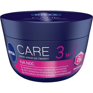 Nivea - Care 3In1 Light Face Cream For Night 100Ml