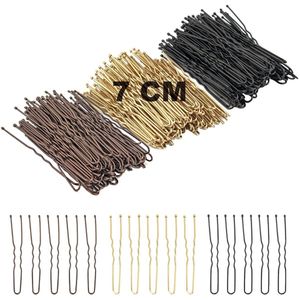 Elegante haarclip - antislip grip - 1 stuk - metaal