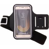 Zwart Sportarmband Samsung Galaxy J7 (2017) - Zwart / Black