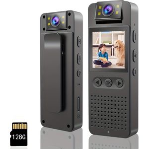 Livano Spy Camera - Bodycam - Politie - Chest Camera - 4K