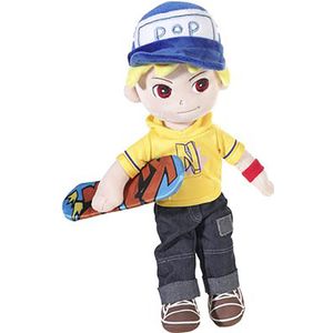 Knuffel 40 cm - Skateboard jongen