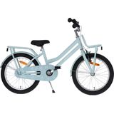 AMIGO Bella Meisjesfiets - Kinderfiets voor Meisjes- 18 Inch 29 cm - Terugtraprem - Blauw