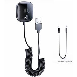 Bluetooth-ontvanger - Auto bluetooth mp3-ontvanger - speler FM-zender audioconversie - 5.0 verliesvrije muziek - Autoradio-adapter Handsfree autokits