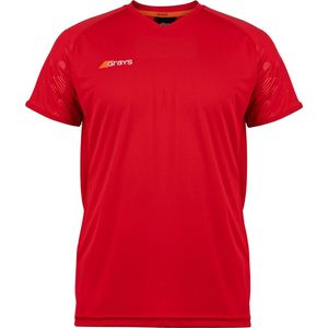 Grays hockeykleding Axis 650 Shirt Snr Rood - maat XL