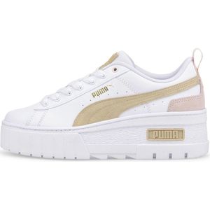 Puma Mayze Wedge Pastel De sneakers van de manier Vrouw Witte 39