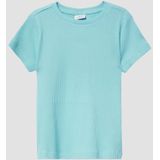 s.Oliver - T-Shirt - Katoenmix - Normale Pasvorm - Korte Mouwen