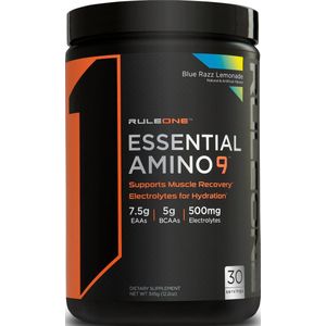 Rule1 R1 Essential Amino 9 (30serv) Blue Razz Lemonade - Aminozuren - EAA