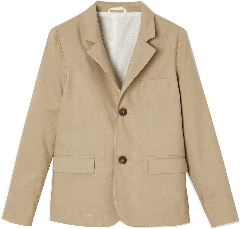 Vertbaudet Feestelijk jasje voor jongens van katoen/linnen