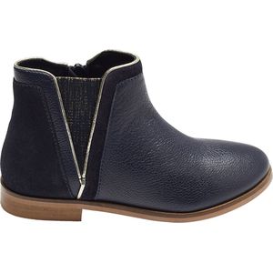 Vertbaudet - Leren Meisjeslaarzen - Met Rits en Elastiek - Antislipzool