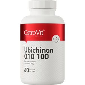 OstroVit - CoQ10 - Ubichinon Q10 - 60 softgel - 100mg - Laboratoriumgeteste kwaliteit - Energiecentrales’ van het lichaam!