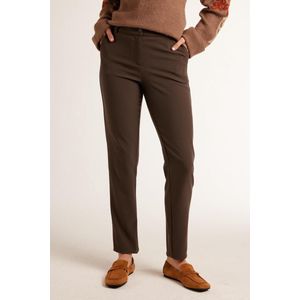 DIDI Dames Travel pants Checkin Chocolate brown maat 38