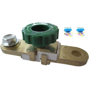 Dragon-Tools Afkoppelbare Accupoolklem – Massa-type – Anti-diefstal 12-24V