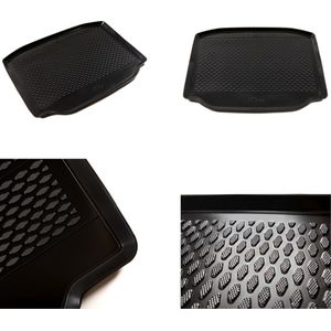 vidaXL Kofferbakmat voor Seat LEON Hatchback 2012- rubber - Kofferbakmat - Kofferbakmatten - Vloermat - Vloermatten